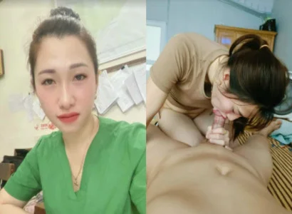 Em giáo viên nứng bím thích cho trai lạ xuất trong